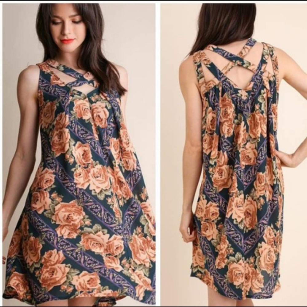 Umgee Criss Cross Sundress